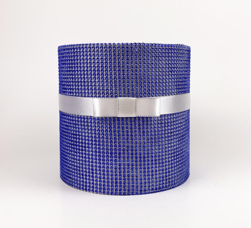 Коробка гламурна 20х20 см Синій (1604)