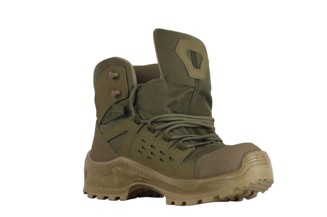 Черевики мілітарні Valtex Typ гідрофобний нубук/Cordura 1000D/комбітекс р. 47 Olive (751-1600x56О47)