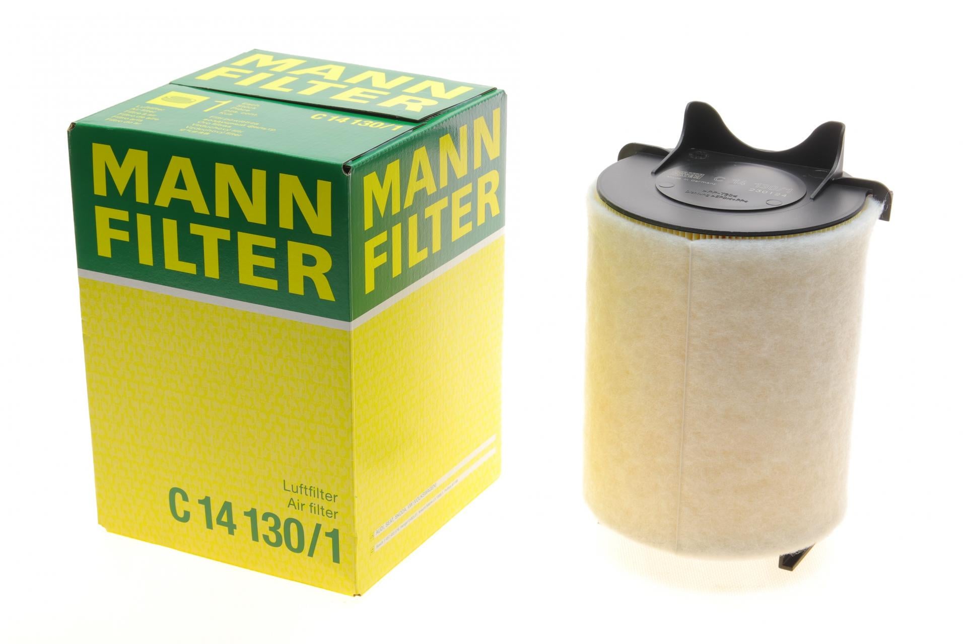 Фильтр воздушный Mann-Filter для Skoda Octavia/VW Golf/Caddy/Touran 1,2-1,4TSI/1,6/2,0FSI/SDI 04-15 с поролоном (C 14 130/1) Фильтр воздушный Mann-Filter для Skoda Octavia/VW Golf/Caddy/Touran 1,2-1,4TSI/1,6/2,0FSI/SDI 04-15 с поролоном (C 14 130/1)