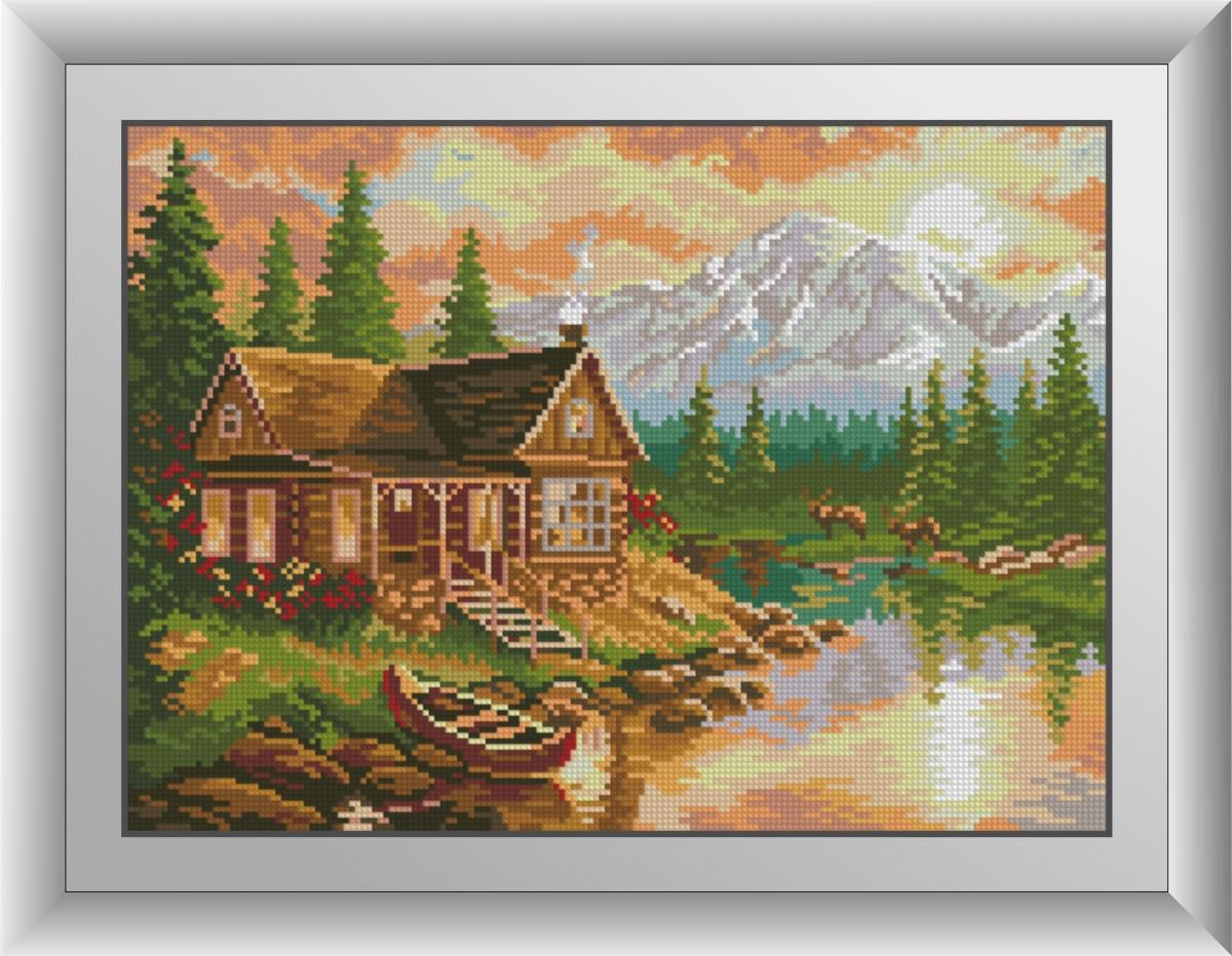 Алмазная мозаика Dream Art Вечер в горах 31x43 см (DA.30397)