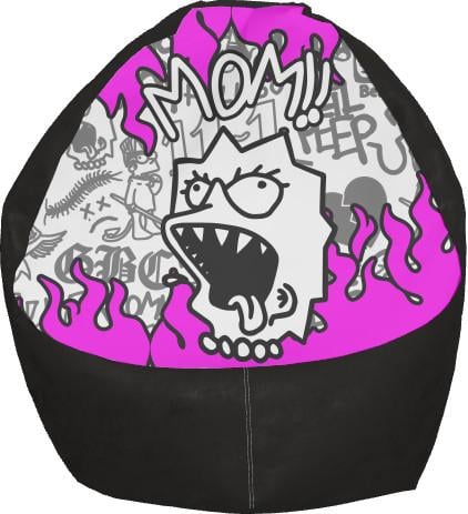 Кресло-груша Lil Peep 7 L (13273862)
