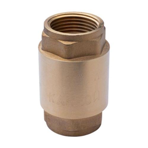 Зворотний клапан Karro KR6120 3/4" ВВ з латунним штоком