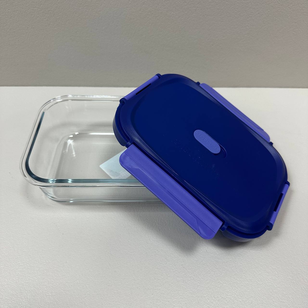 Емкость стеклянная Luminarc Click Clack X0086 с пластиковой крышкой 1040 мл Синий (23735) - фото 3 Емкость стеклянная Luminarc Click Clack X0086 с пластиковой крышкой 1040 мл Синий (23735) - фото 3