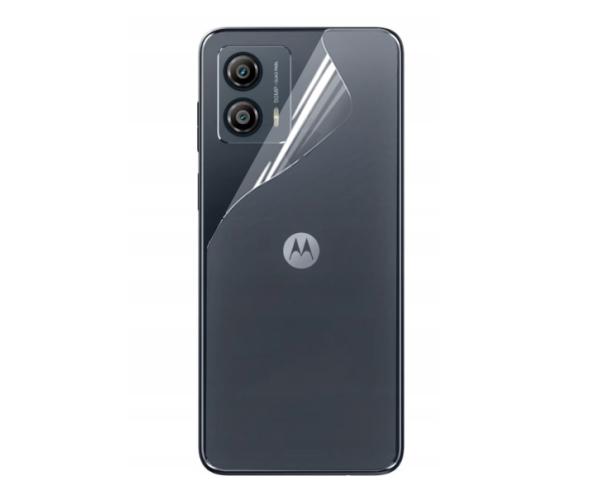 Пленка противоударная гидрогелевая Hydrogel Film для Motorola Moto G53 на заднюю панель Transparent