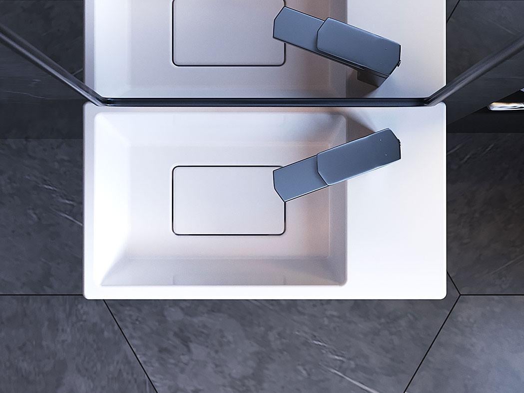 Умывальник подвесной Luxor Aldo R (741) - фото 11