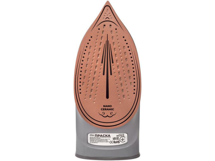 Праска з автоматичним вимкненням Rotex RIC41-C 2400Вт Сірий (GR-04657) - фото 2 Праска з автоматичним вимкненням Rotex RIC41-C 2400Вт Сірий (GR-04657) - фото 2