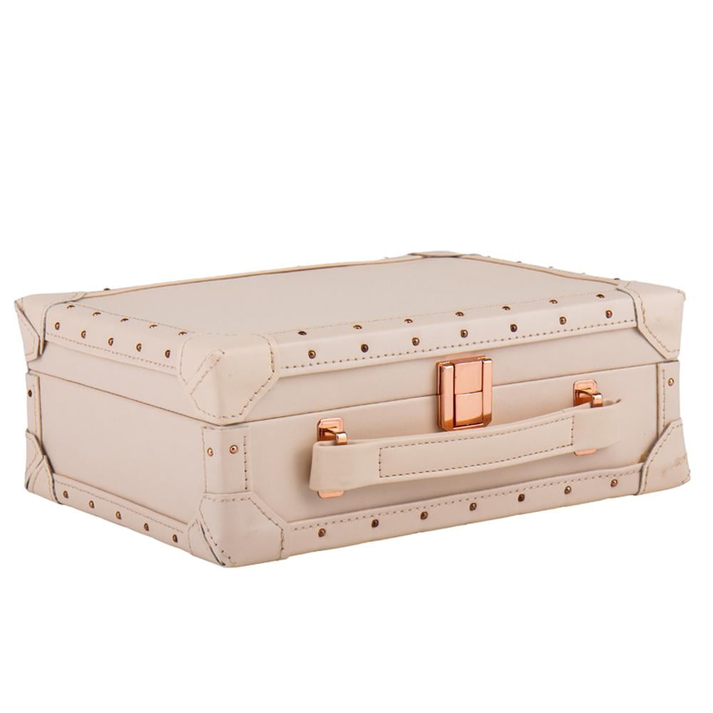 Шкатулка для украшений Elisey Иллюзия с ручкой 17,5х23х8,5 см Бежевый (99-81-9065-013.1)