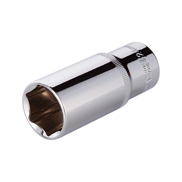 Головка шестигранная Intertool Cr-V удлиненная 1/2" 24x78 мм (000026623)