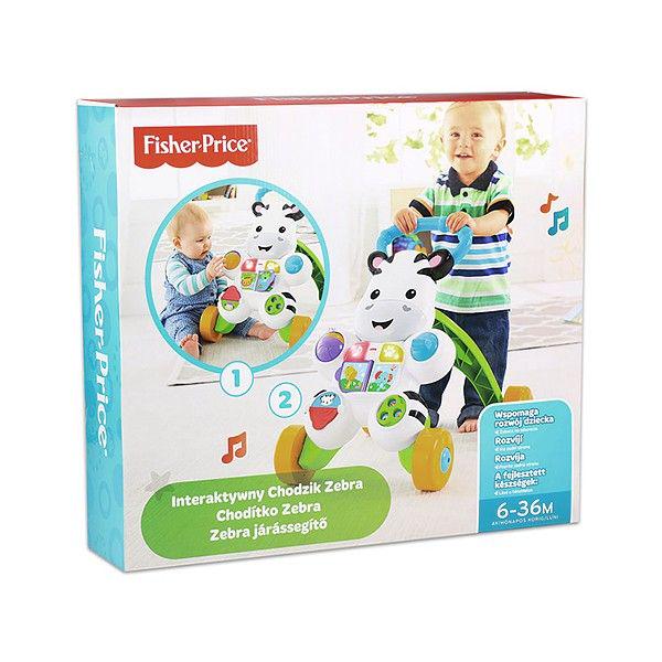 Ходунки интерактивные Fisher Price Зебра DLD80 (39914) - фото 7