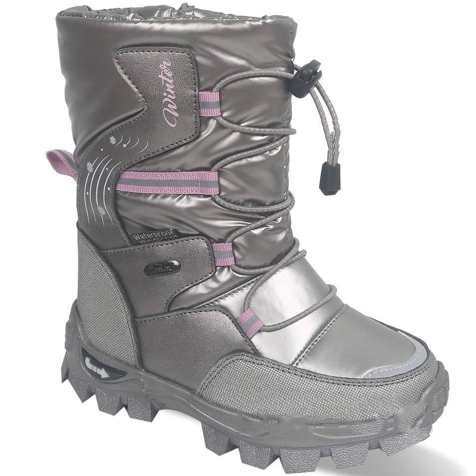 Дутики TOM.M 9559C на овчине р. 33 Асфальтовый