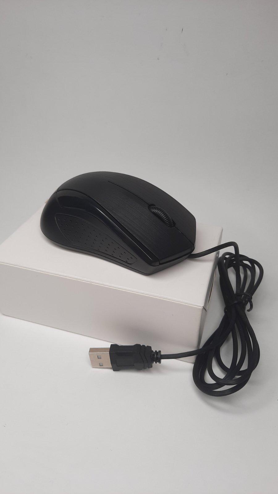 Мышь компьютерная оптическая/проводящая USB Черный (SC151) - фото 7 Мышь компьютерная оптическая/проводящая USB Черный (SC151) - фото 7
