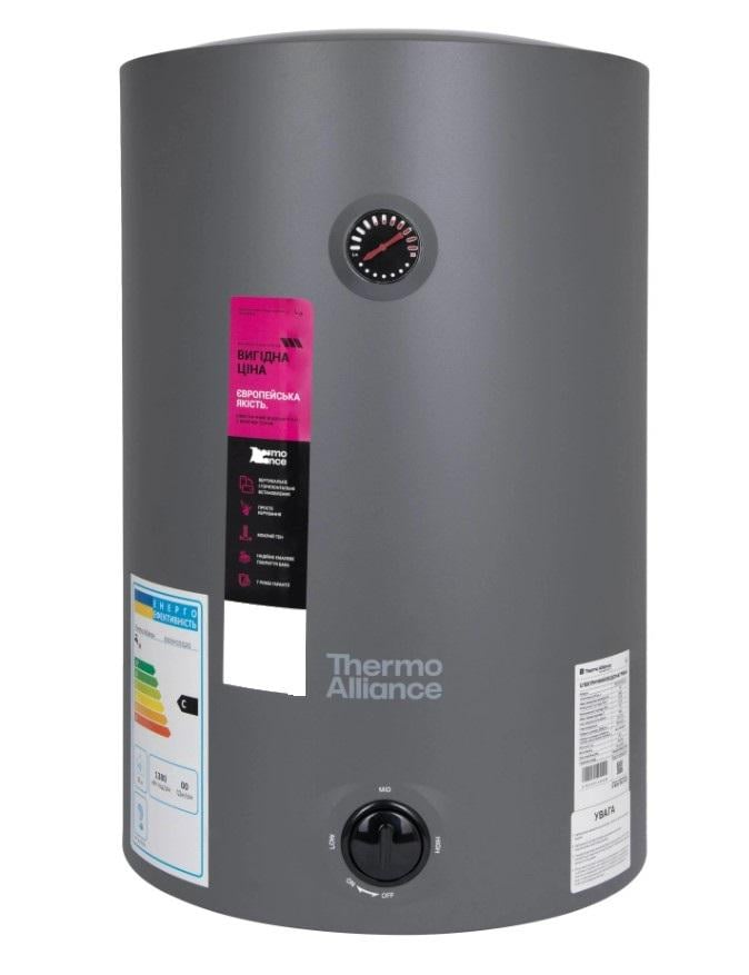 Бойлер цилиндрический Thermo Alliance 1500 Вт 80 л Серый (D80VH15Q3G)