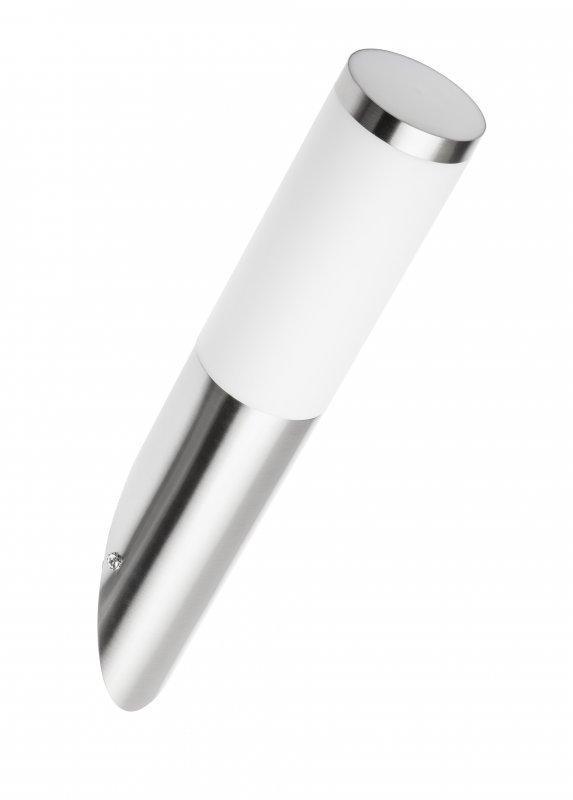 Светильник уличный настенный GTV Milan-U OS-MILA00U-00 Е27 IP54 инокс (1020480474)