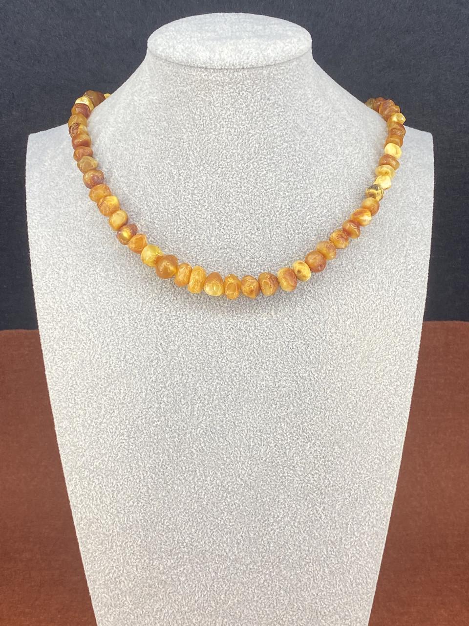 Ожерелье из янтаря лечебное 47 см (н-257)