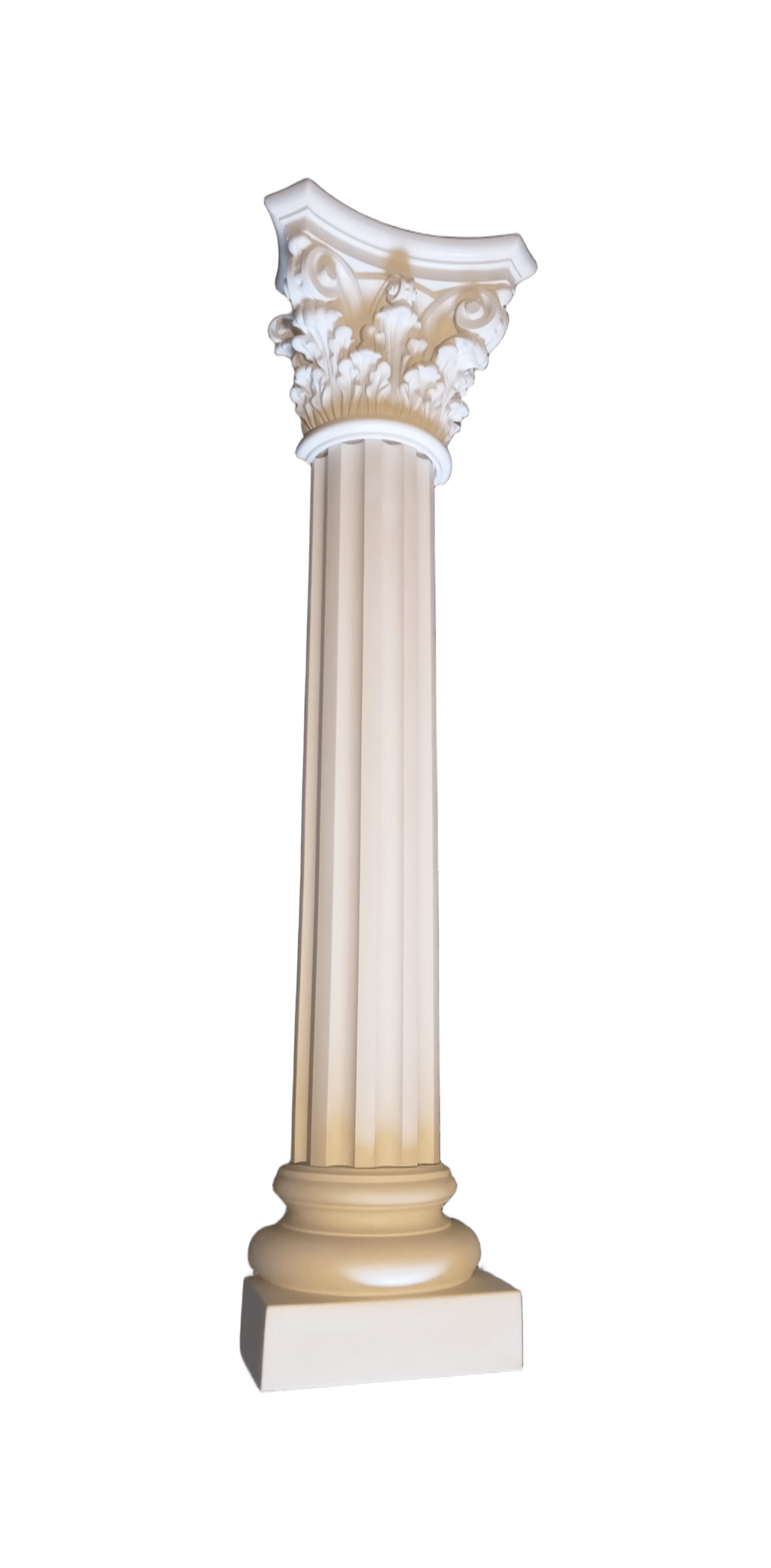 Колонна гипсовая полукруглая d 15 см (25417520)