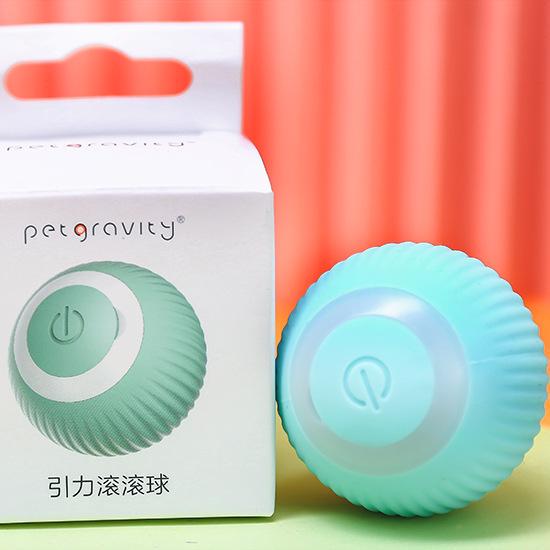 Іграшка для кішок М'ячик 11114 4,3 см Бірюзовий (4570814) - фото 3