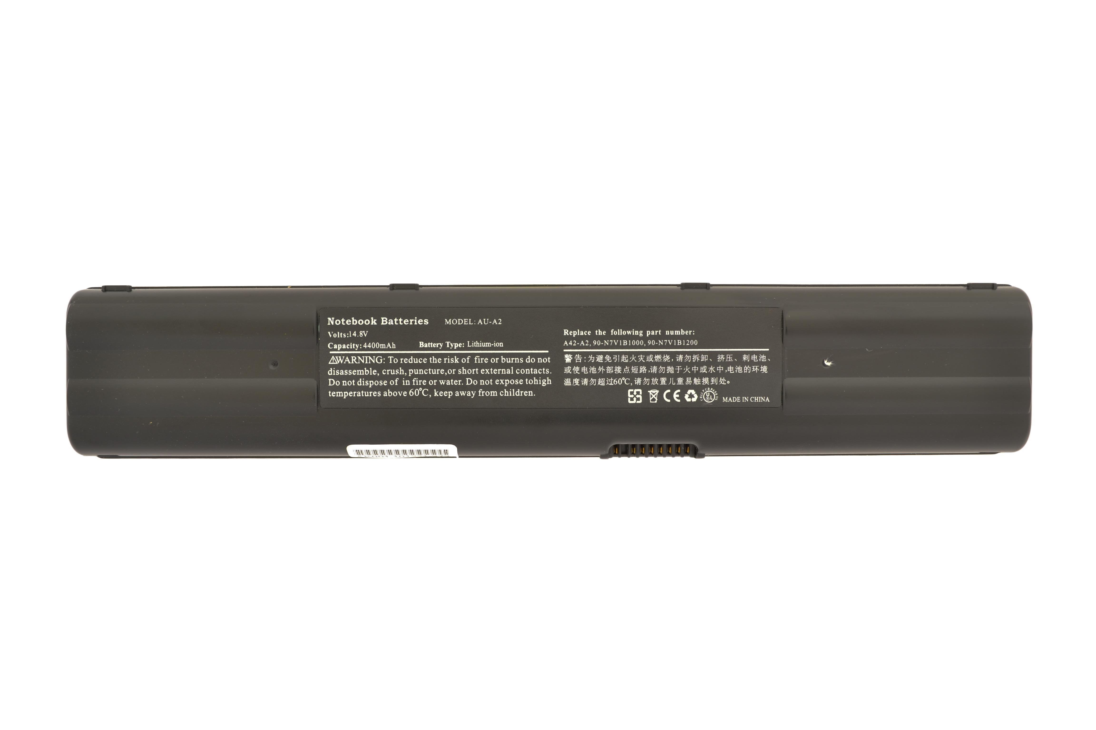 Аккумулятор для ноутбука Asus A42-A2 A2 14.8V 4400 mAh (006304)
