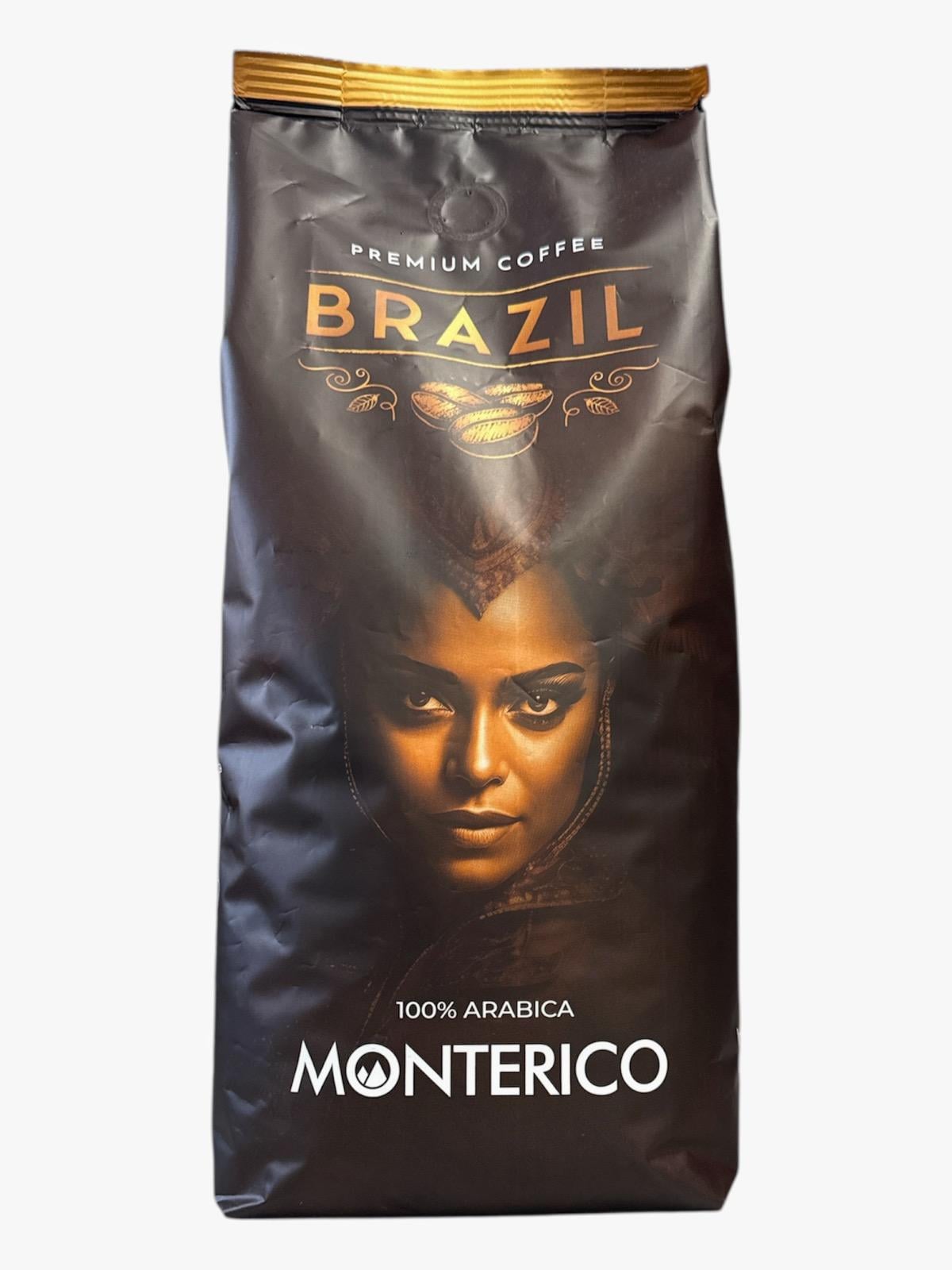 Кофе зерновой Monterico Brazil 100% арабика 1 кг (61054)