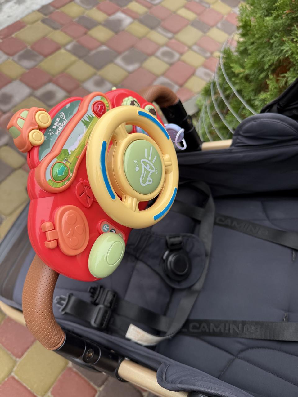 Руль-игрушка на коляску (127) - фото 2 Руль-игрушка на коляску (127) - фото 2