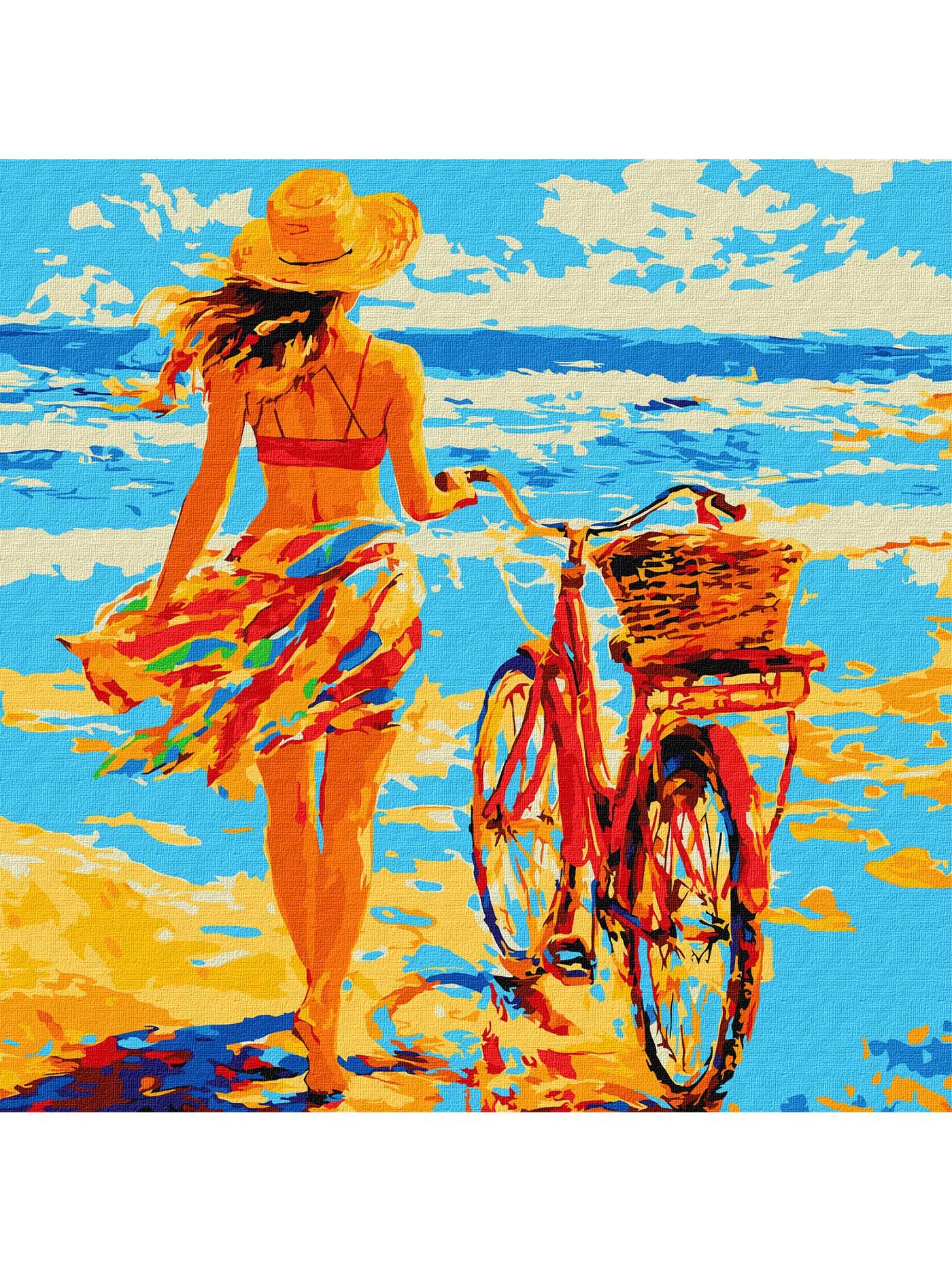 Картина за номерами Ideyka Зустрічай літо 40х40 см (KHO8543)