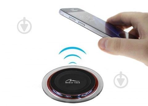 Бездротове заряджання Media-Tech Crystal Wireless Charger