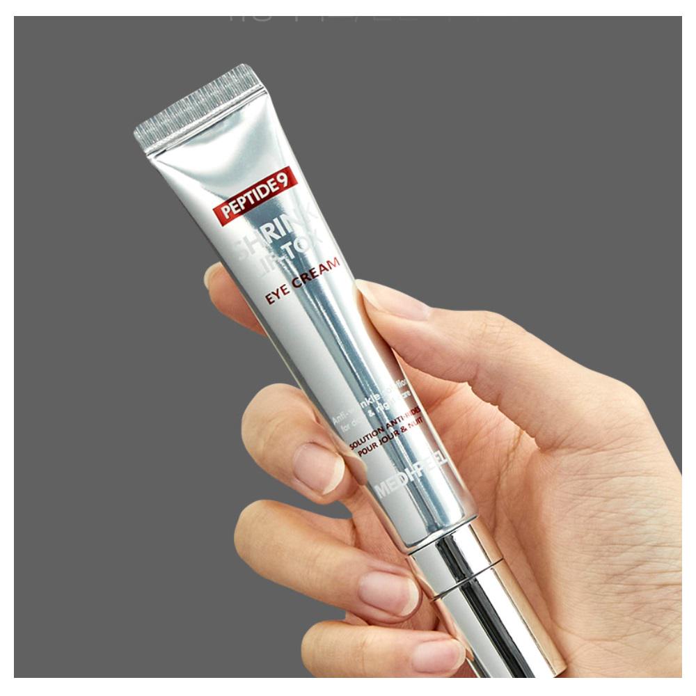 Лифтинг крем для кожи вокруг глаз с пептидами Peptide9 Shrink LifTox Eye Cream Medi-Peel 20 мл (8809409340319) - фото 3