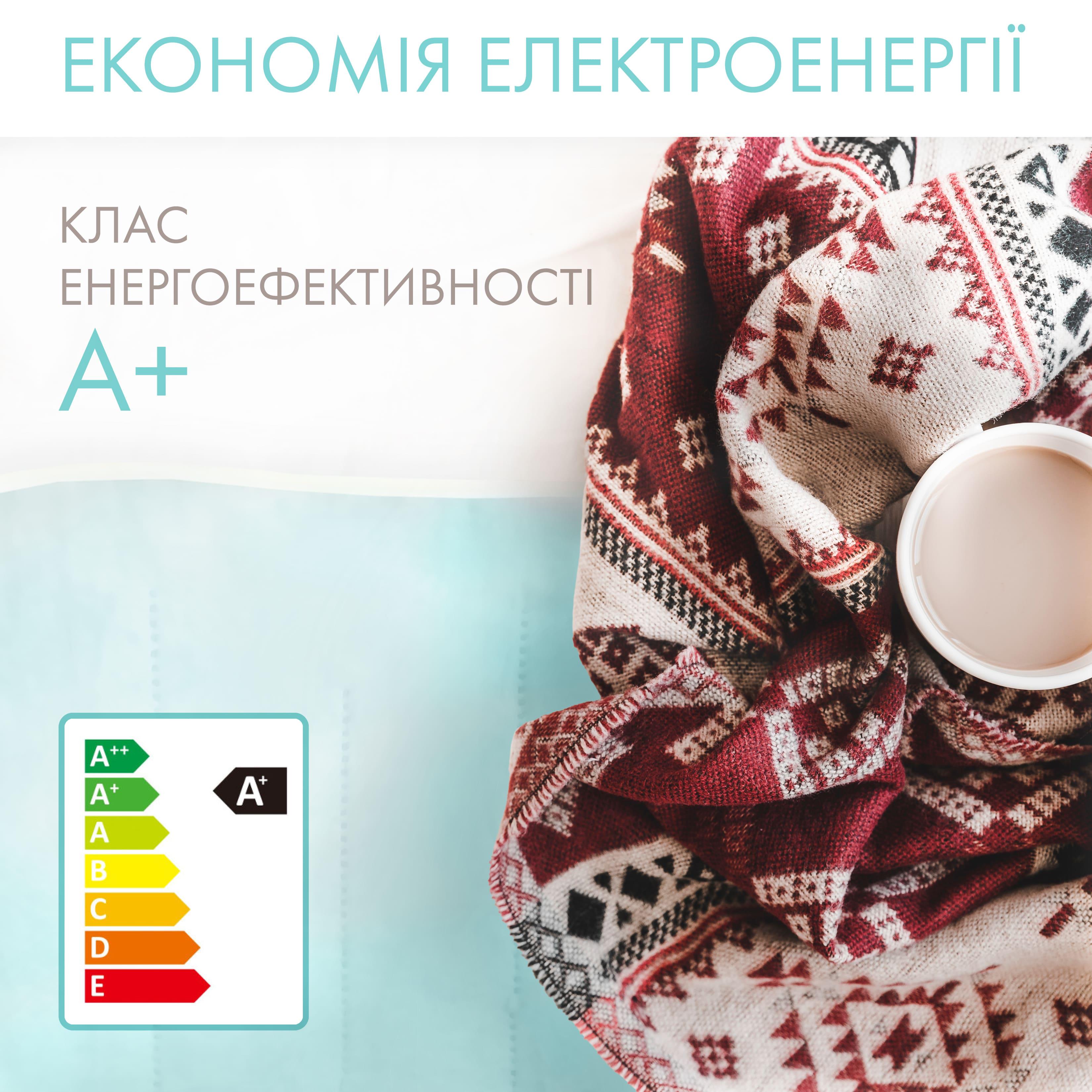 Электропростынь Termosoft с подогревом Kayfovo 120x160 см полуторка байка Голубой (28907) - фото 4 Электропростынь Termosoft с подогревом Kayfovo 120x160 см полуторка байка Голубой (28907) - фото 4