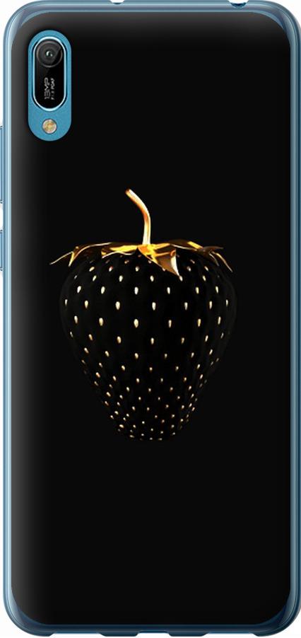 Чехол на Huawei Y6 2019 Черная клубника (3585t-1666-42517)