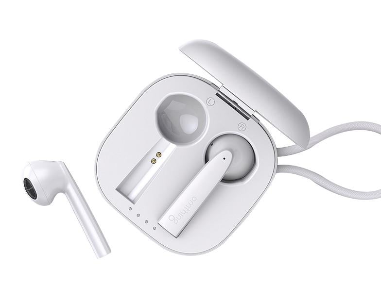 Наушники-вкладыши беспроводные Omthing Airfree Pods TWS Bluetooth в кейсе Белый (EO005-WH) - фото 3