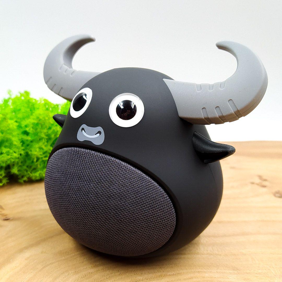 Колонка детская Awei Toy Bull Y335 TWS Bluetooth Black (25671) - фото 1