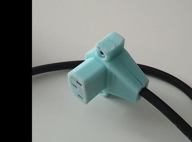 ᐉ Разборный Г-образный штекер для блока питания компьютера (9640000757 ...