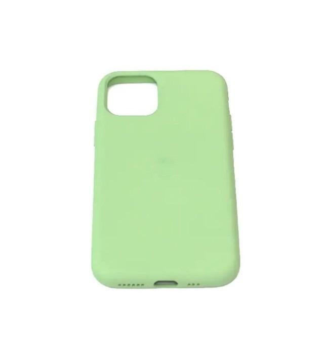 Силікон Silicone Case IPHONE 11 PRO Max LIGHT GREEN - фото 1