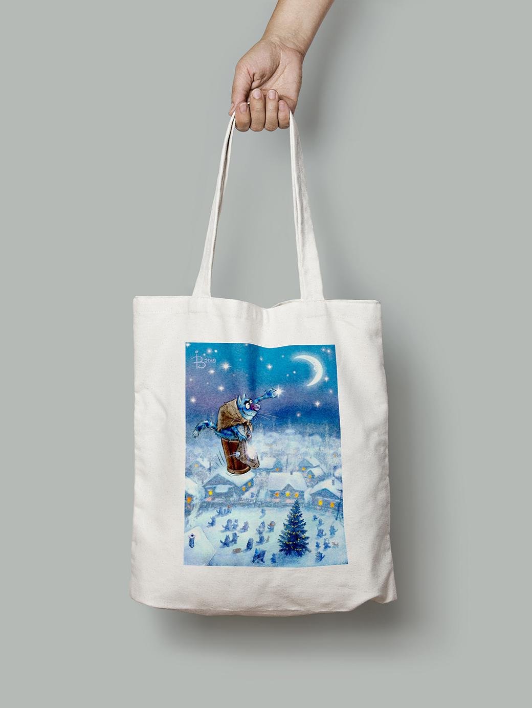 Эко-сумка Звездный вор шопер (rinaz_2019194233008_Bag)