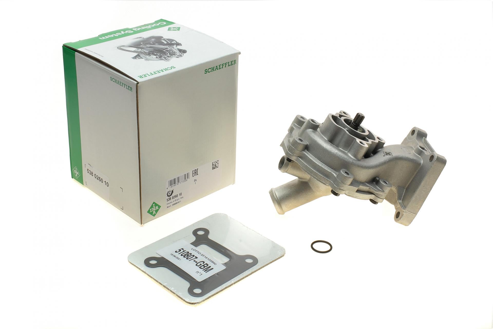 Помпа воды INA Ford Mondeo III/Transit/Jaguar X-Type 2.0D/2.2D 00-09 538 0260 10