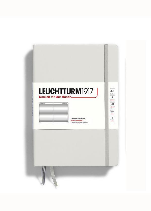 Блокнот Leuchtturm1917 367248 средняя линия Light Grey (11038)