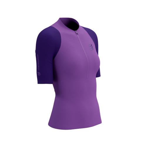 Футболка Compressport Trail Racing Postural SS Top S Purple/Lilac