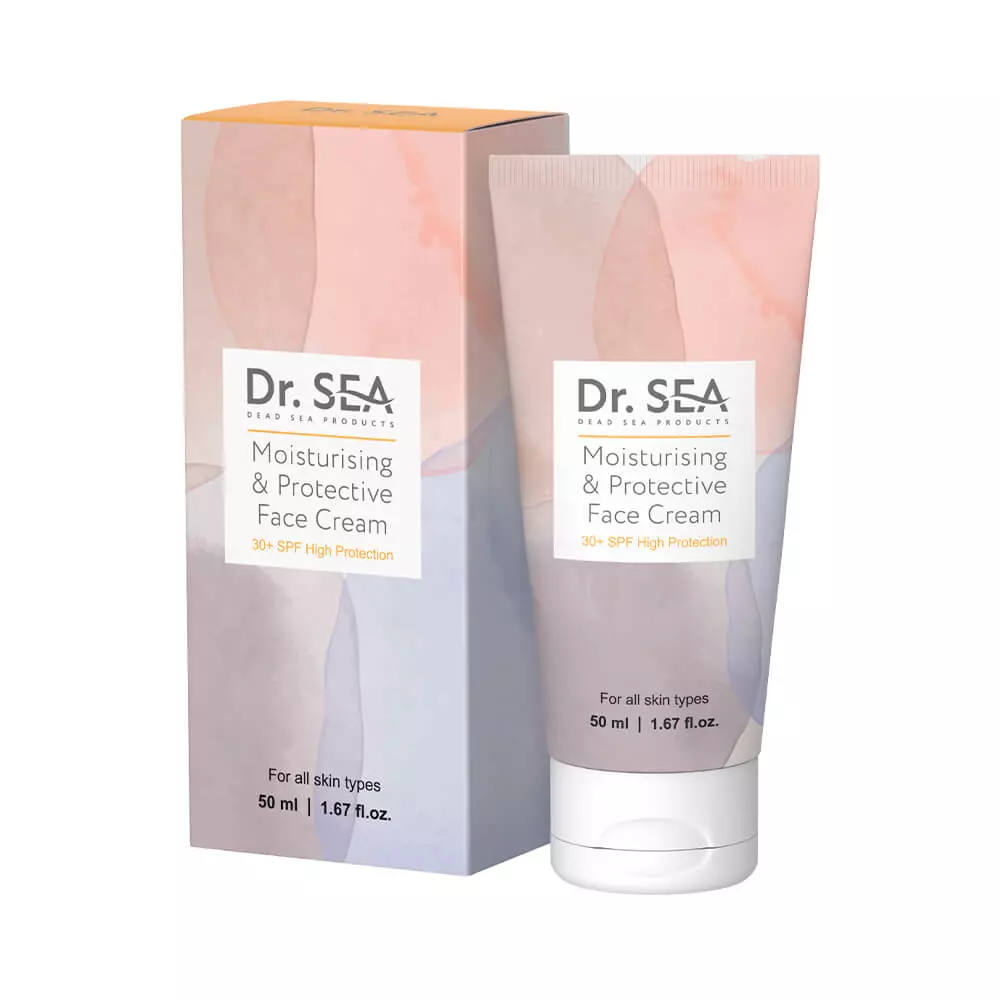 Крем для лица увлажняющий и защитный Dr.Sea SPF30 50 мл (7293720020790)