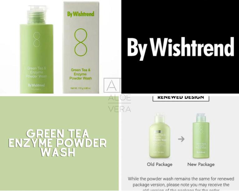 Энзимная пудра для умывания By Wishtrend Green Tea Enzyme Powder Wash с витамином C и зеленым чаем 110 г (WT3313) - фото 4