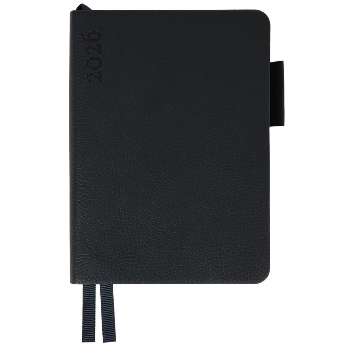 Дневник датированный 2026 Leo Planner Binario A6 352 стр. Синий (252651)