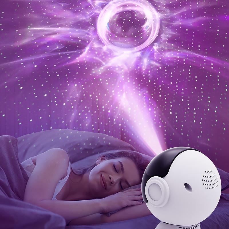 ᐉ Проектор Black Hole Galaxy Projector с таймером и оборотом на