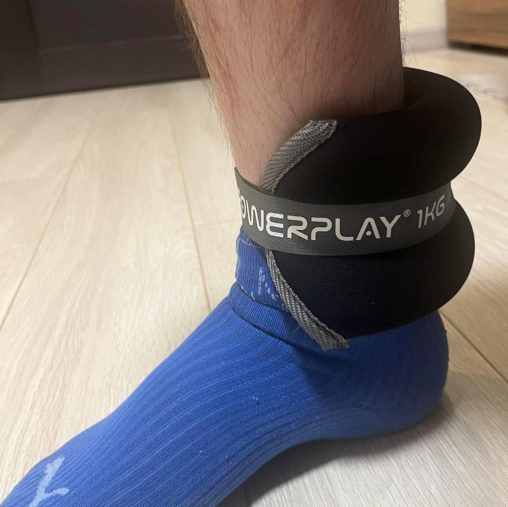 Обважнювачі-манжети для ніг та рук PowerPlay PP-4349 Ankle/Wrist Weights 2 шт. x 0,5 кг Чорний (25545986) - фото 10 Обважнювачі-манжети для ніг та рук PowerPlay PP-4349 Ankle/Wrist Weights 2 шт. x 0,5 кг Чорний (25545986) - фото 10
