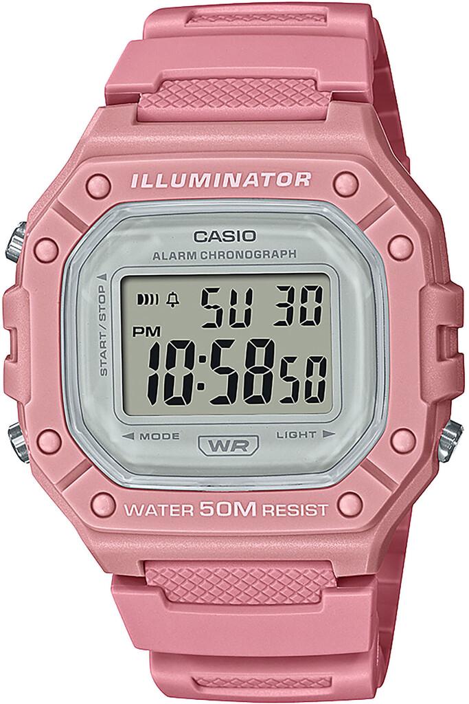 Часы Casio W-218HC-4AVEF кварцевые