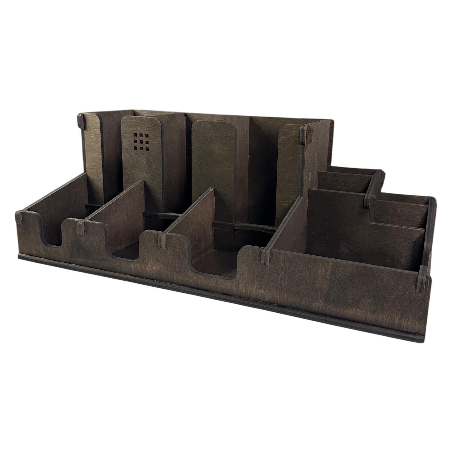 Органайзер кавовий дерев’яний Barista Maxi 3X Палісандр (WN-006) - фото 5