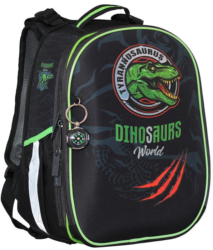 Рюкзак шкільний Dinisaurs World 2408C ортопедичний 2 відділення 35х27х16 см (1329501)