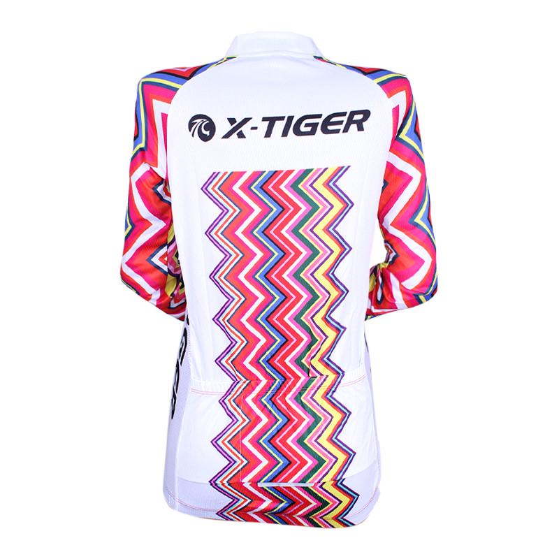 Велокостюм жіночий X-Tiger XW-CT-155 Zigzag 3XL Multicolor (1639831656) - фото 2