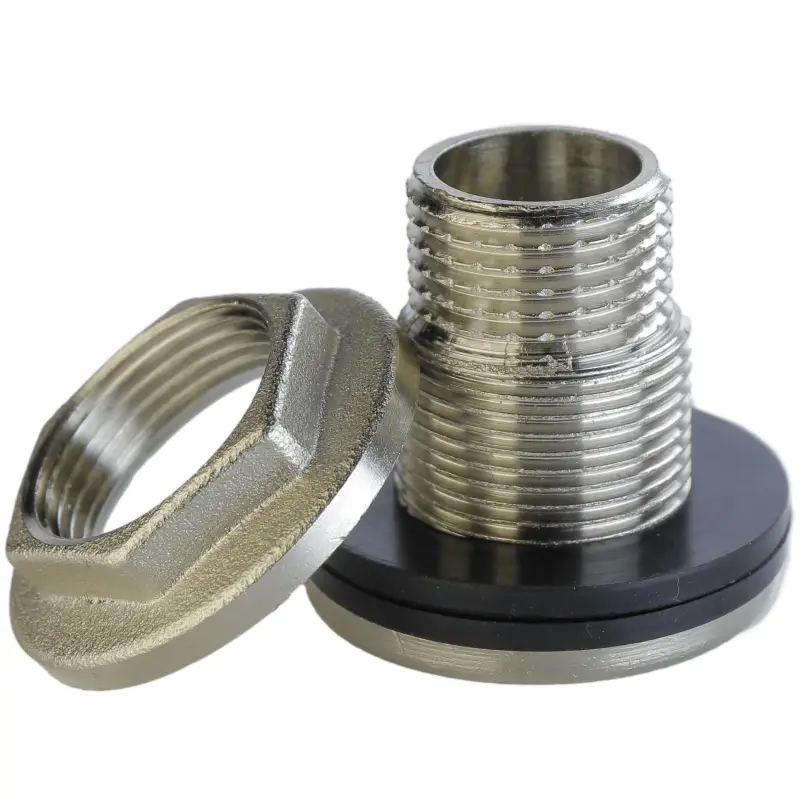 Врізання в бак Б5101А(нк) VA нікельоване 1/2″ ЗР штамповане посилене Ø25