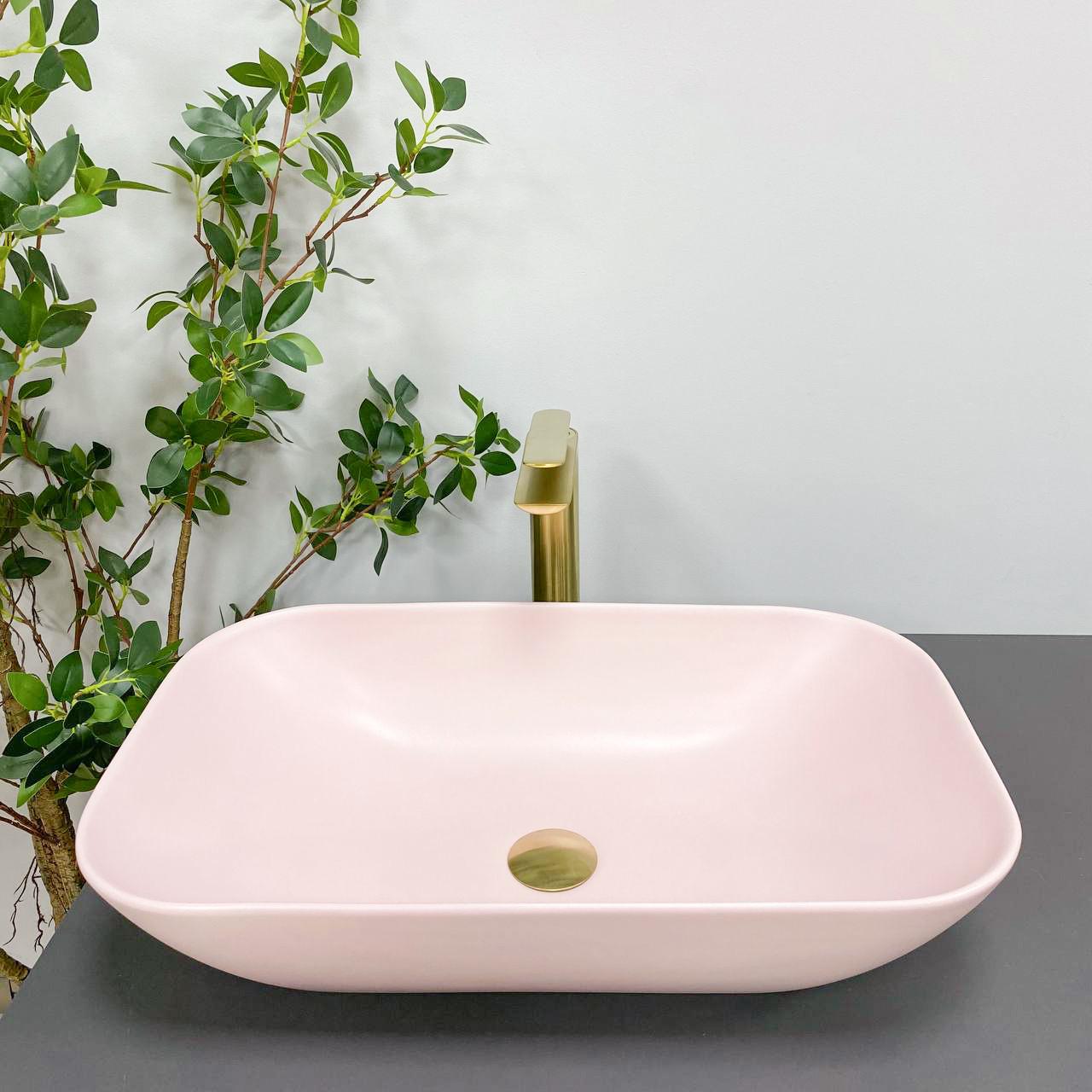 Умывальник накладной VBI AVEZZANO Pink Matt (2808389418)