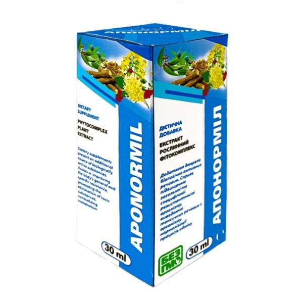 Смесь экстрактов Экомед Апонормил 30 мл 15 порций (000026974)