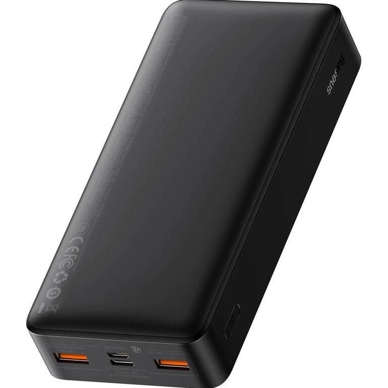 Зовнішній акумулятор Baseus Bipow Overseas 20W 20000 mAh Black (PPBD050501) - фото 3