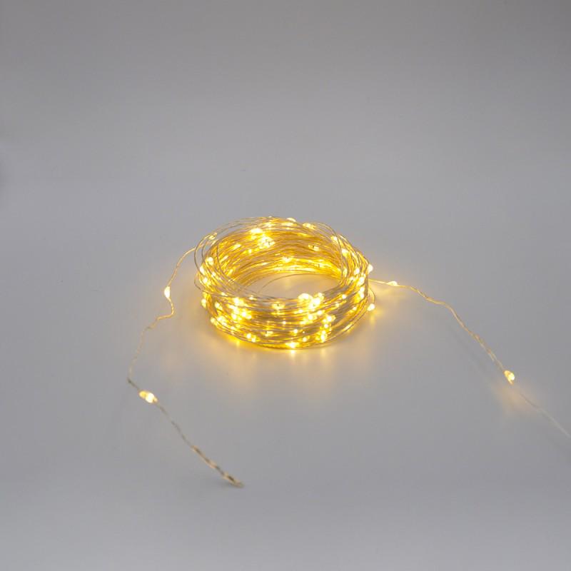 Гирлянда-роса Matrix Copper Wire 200WW-4 20 м Белый теплый (НФ-00005802)